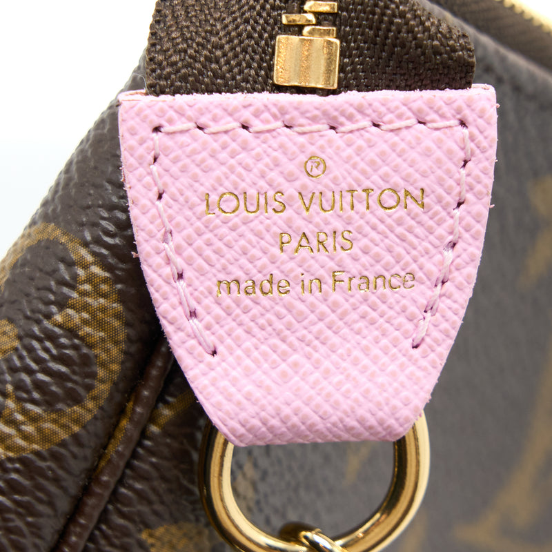 Louis Vuitton Mini Pochette Accessories Limited Vivienne Holidays Japan Monogram Canvas GHW