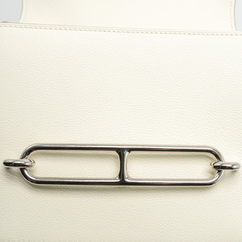 Hermes Mini Roulis Evercolor Mushroom/Biscuit SHW Stamp U