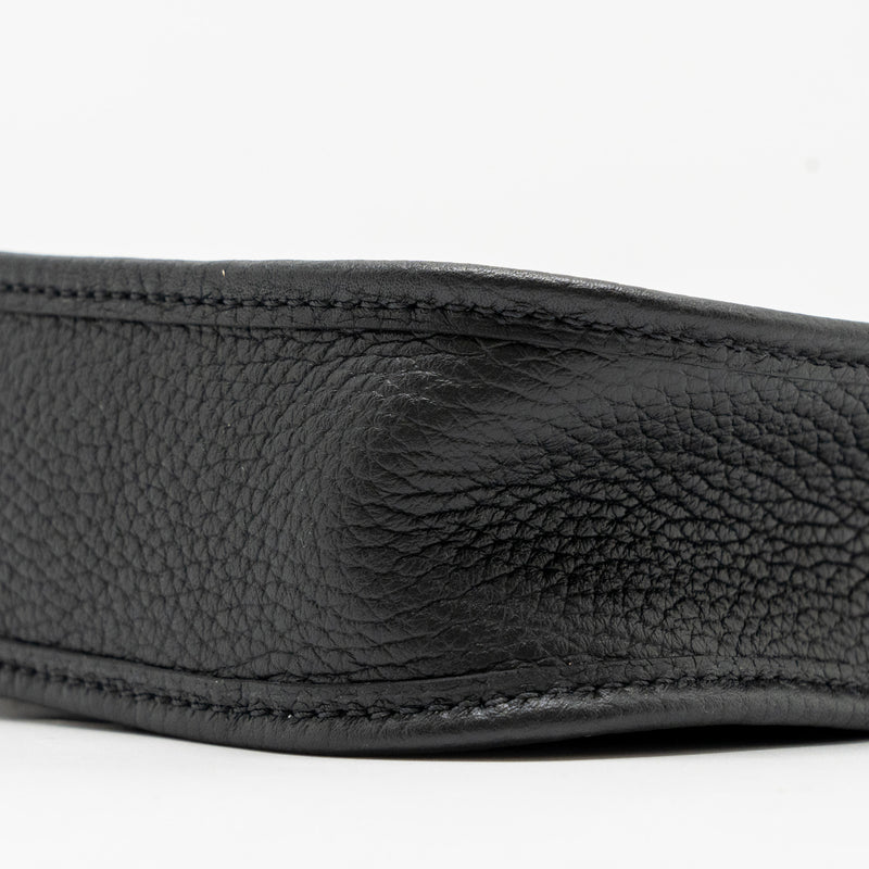 Hermes Mini Evelyne Clemence Black SHW Stamp Z