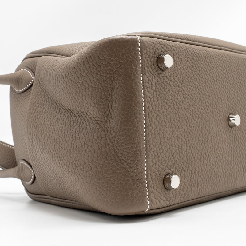 HERMES Lindy 26 Clemence Etoupe SHW Stamp U