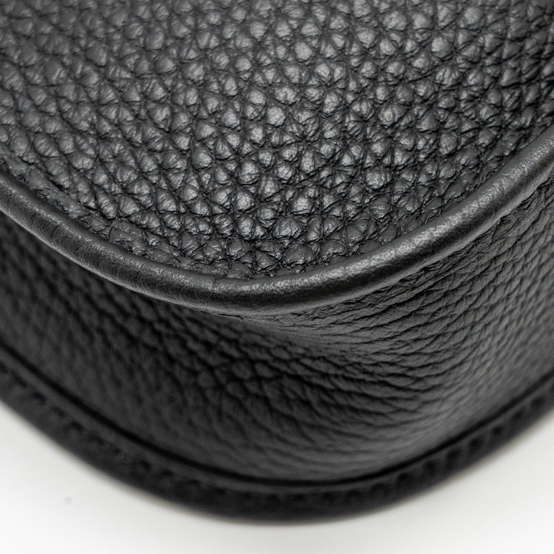 Hermes Mini Evelyne Clemence Black SHW Stamp Z