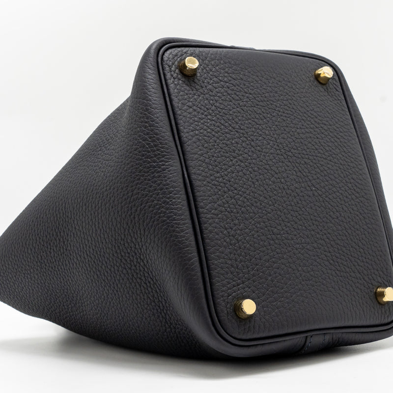 Hermes Picotin 18 Lock Bag Clemence Caban GHW Stamp U
