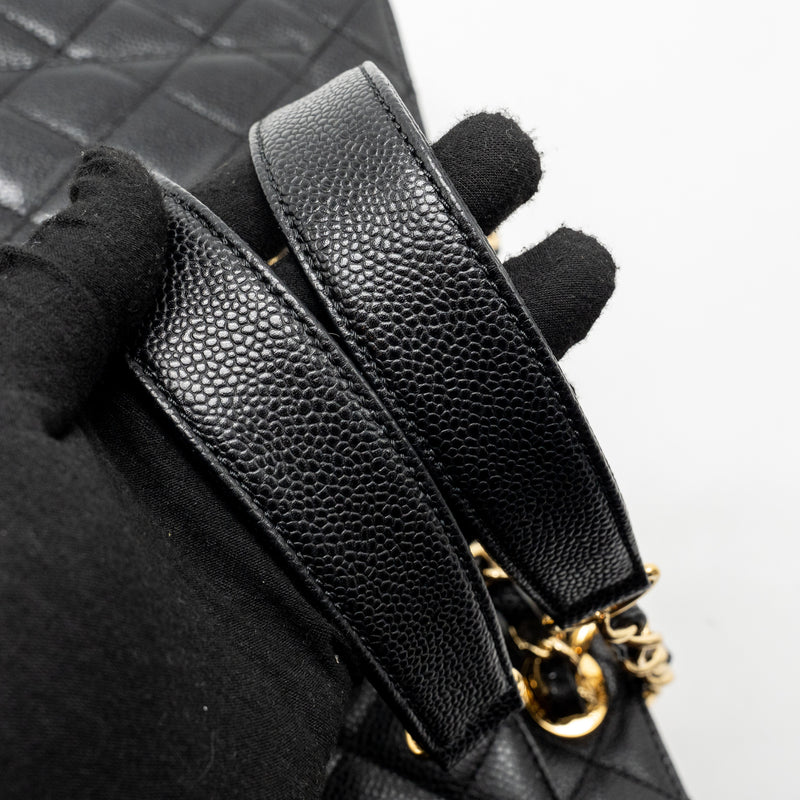 Chanel Grand Shopping Tote Bag caviar Black GHW