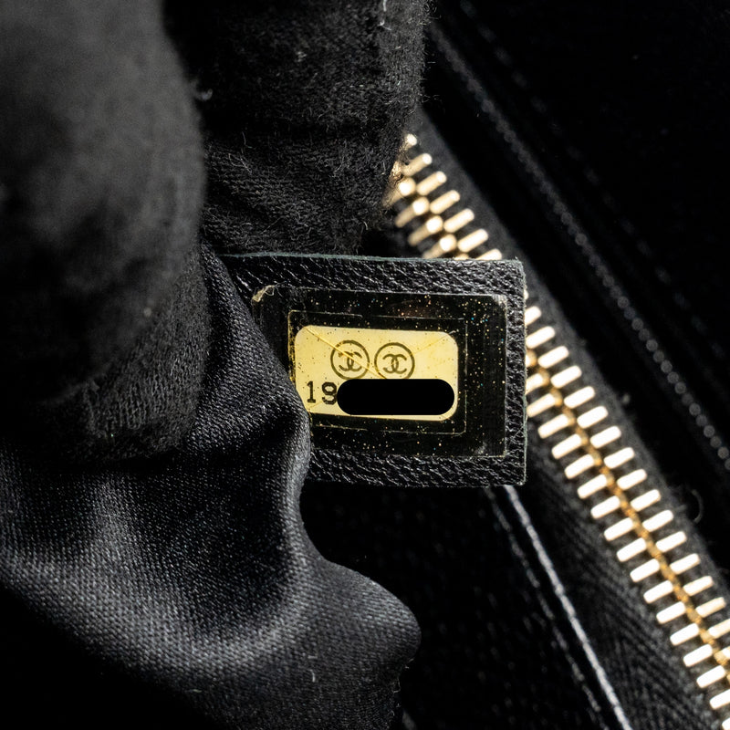 Chanel Grand Shopping Tote Bag caviar Black GHW