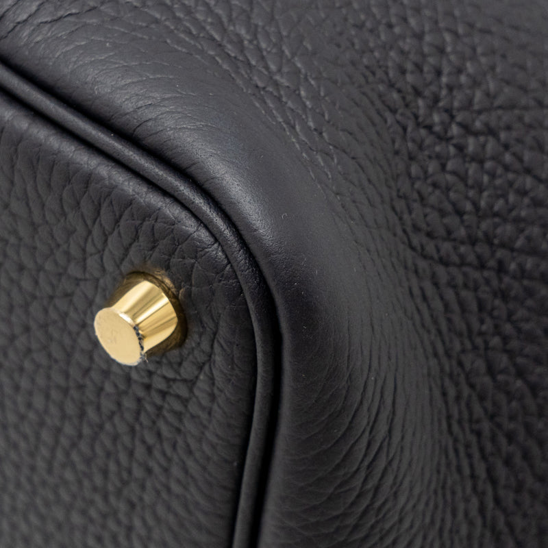 Hermes Picotin 18 Lock Bag Clemence Caban GHW Stamp U
