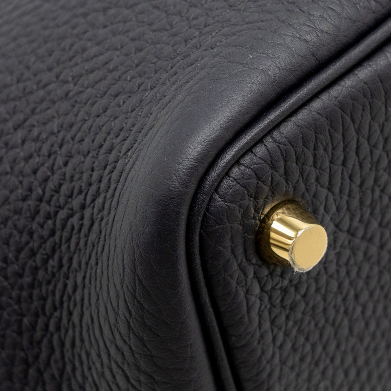 Hermes Picotin 18 Lock Bag Clemence Caban GHW Stamp U