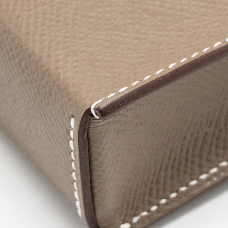 Hermes Hermesnap epsom Etoupe SHW stamp W