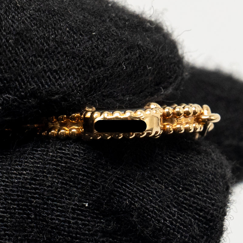 Van Cleef & Arpels Vintage Alhambra Bracelet 5 Motifs Yellow Gold, Mother-of-pearl