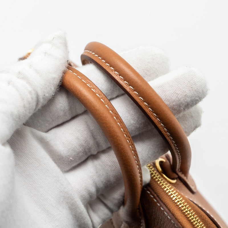 Hermes Mini Bolide evercolor gold GHW stamp B