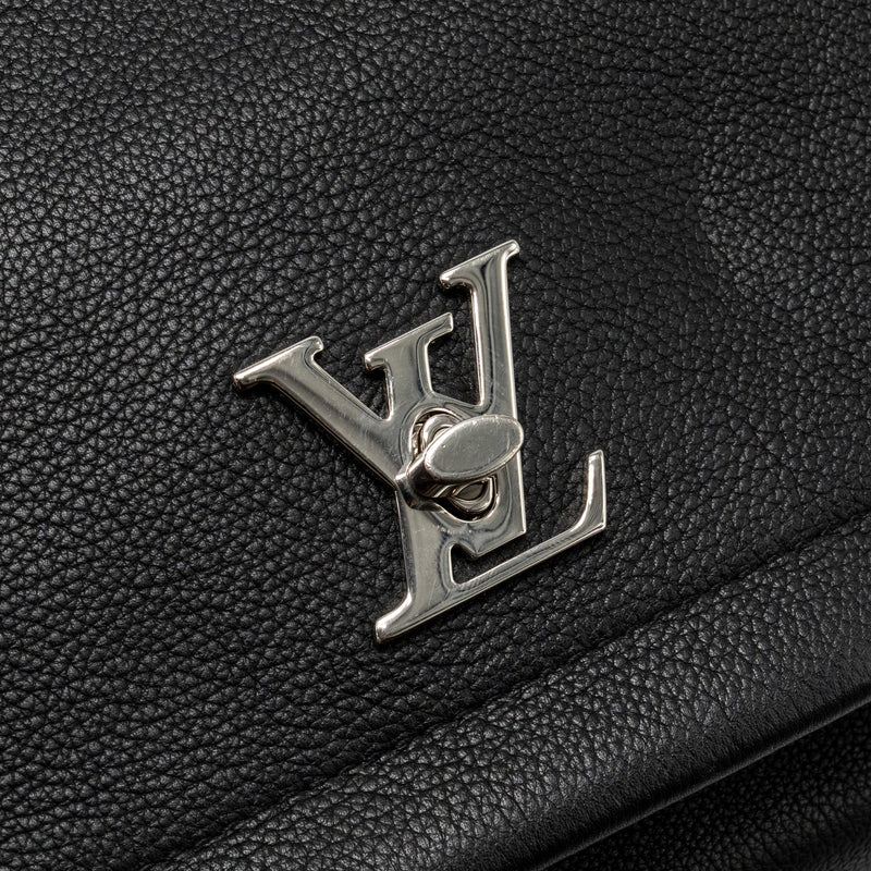 Louis Vuitton Lock Me Bag Calfskin Black SHW
