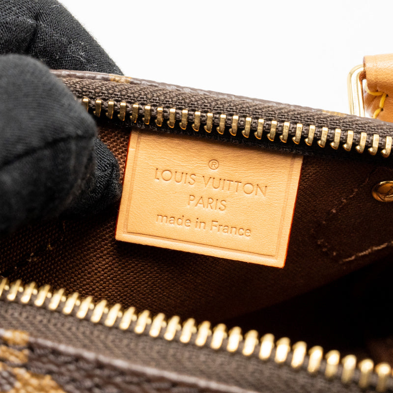 Louis Vuitton Nano Speedy Monogram Canvas GHW