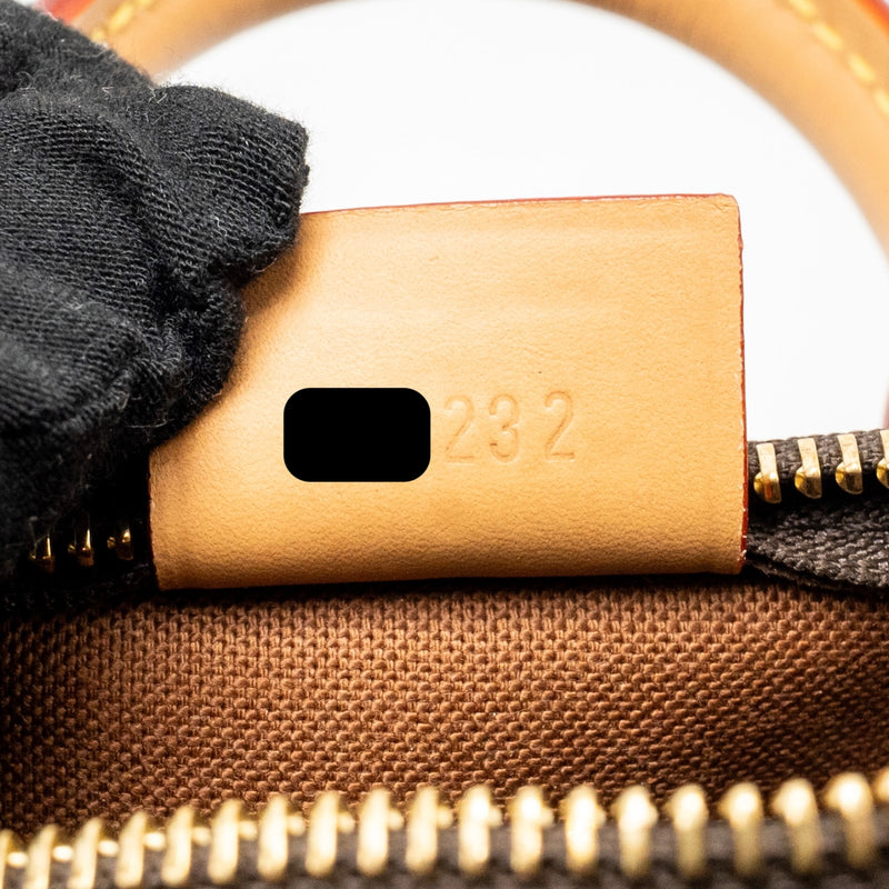 Louis Vuitton Nano Speedy Monogram Canvas GHW