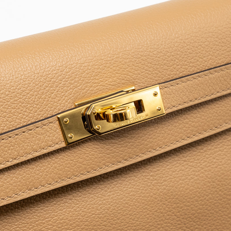 Hermes Kelly Danse Evercolor Chai GHW Stamp Z