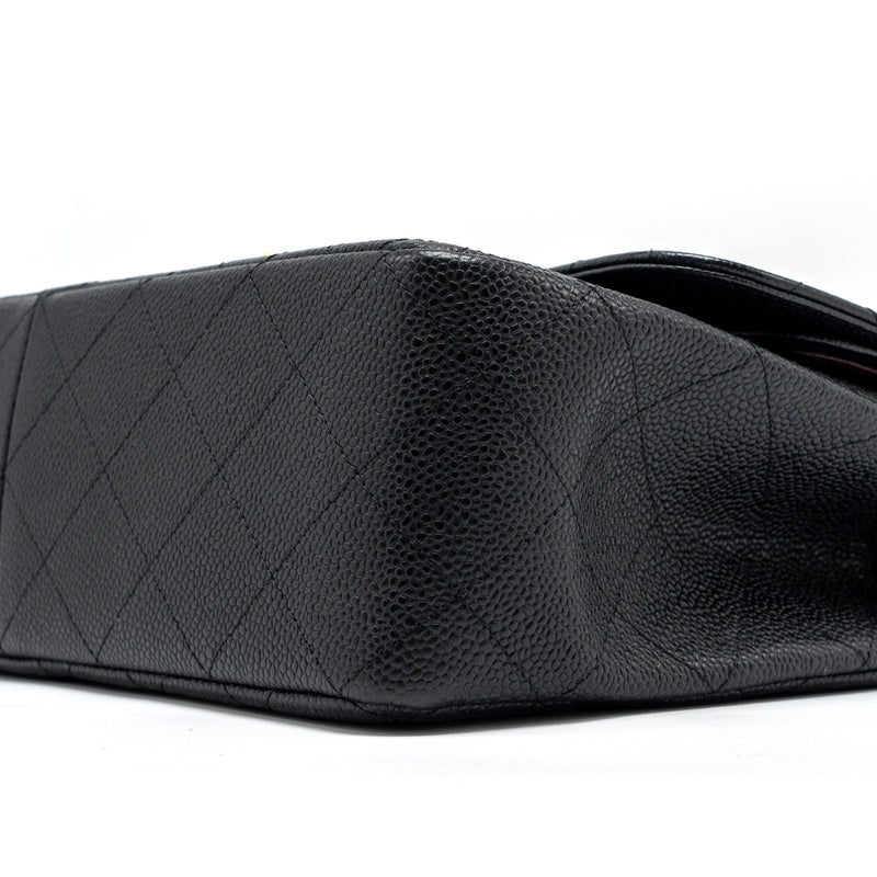 CHANEL Jumbo Classic Double Flap Bag Caviar Black GHW