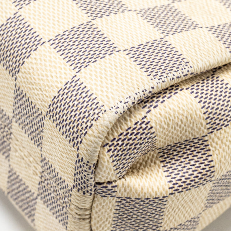 Louis Vuitton Croisette damier Azur canvas White GHW