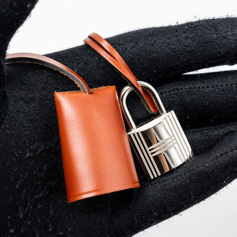 Hermes herbag 31 zip bag canvas / hunter leather trench/ Cuvier SHW stamp D