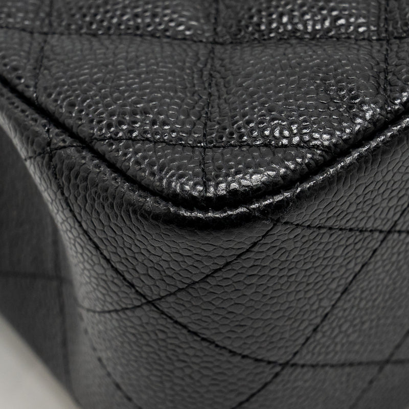 Chanel Jumbo Classic Double Flap Bag Caviar Black GHW