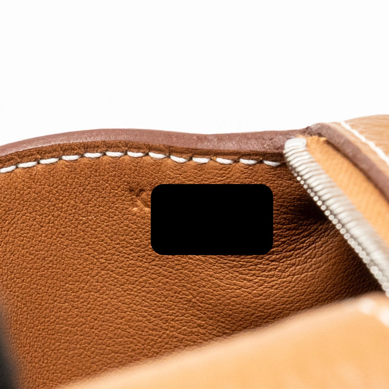 Hermes Mini Lindy II Clemence Gold SHW Stamp K