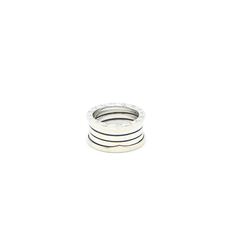Bvlgari Size 54 B.Zero Four-Band Ring 18K White Gold
