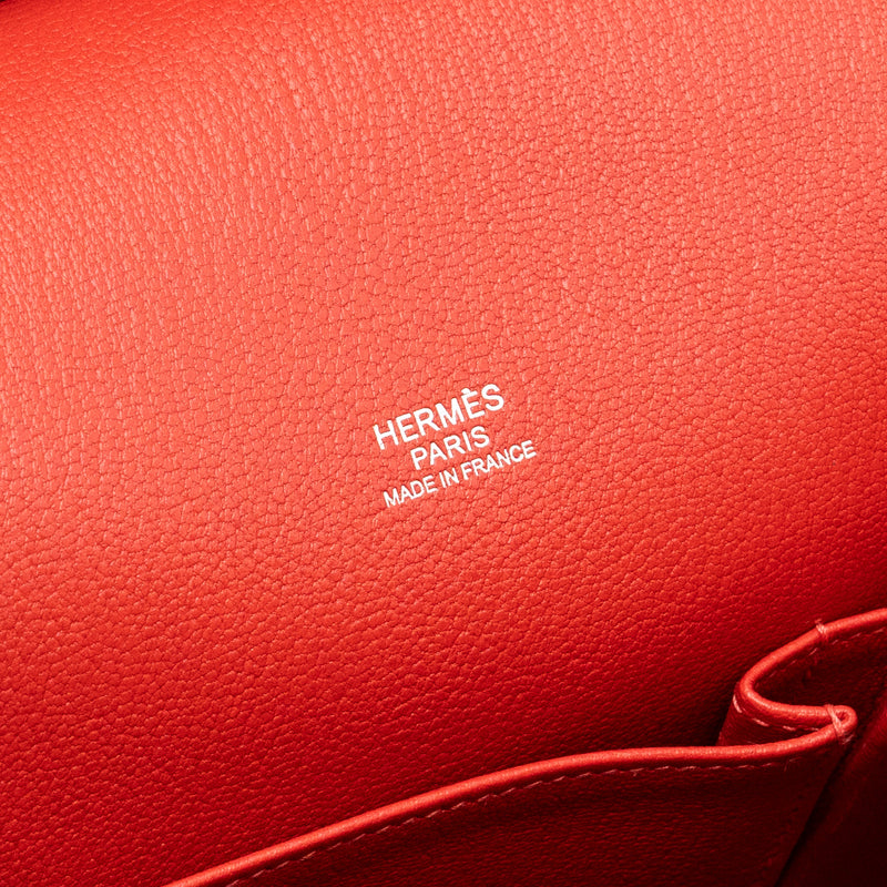 Hermes Jypsiere 31 Clemence Red SHW Stamp T