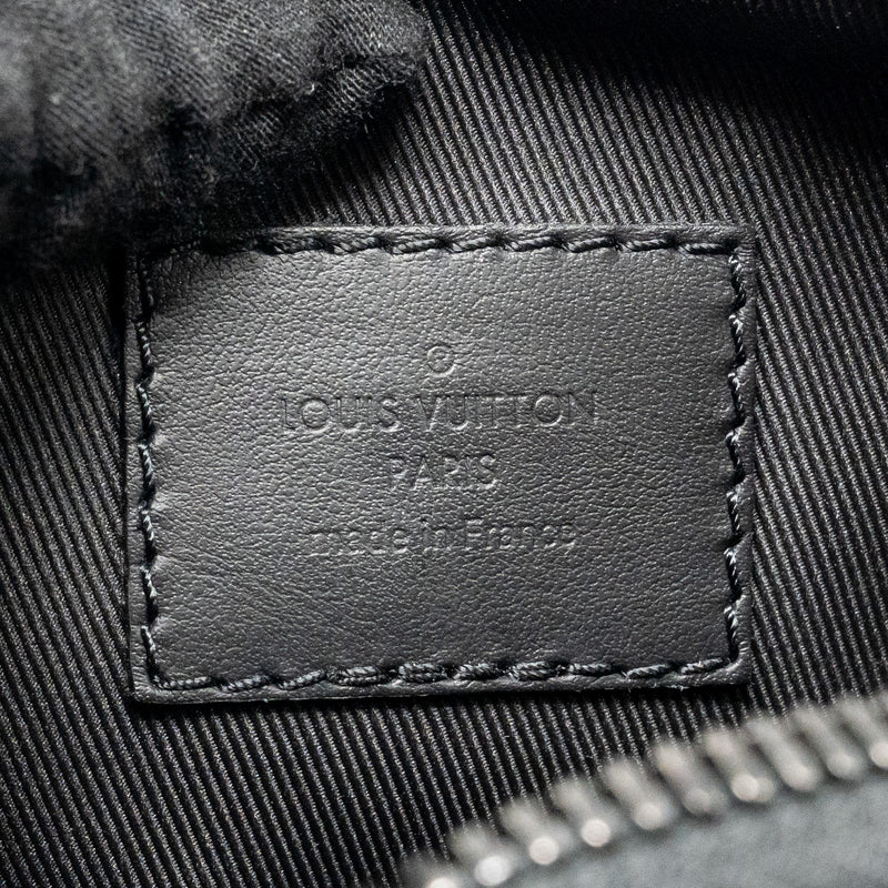 Louis Vuitton Keepall XS Monogram Seal Cowhide Leather So Black