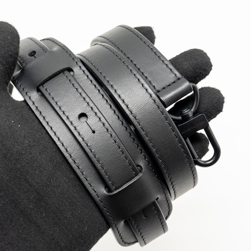 Louis Vuitton Keepall XS Monogram Seal Cowhide Leather So Black