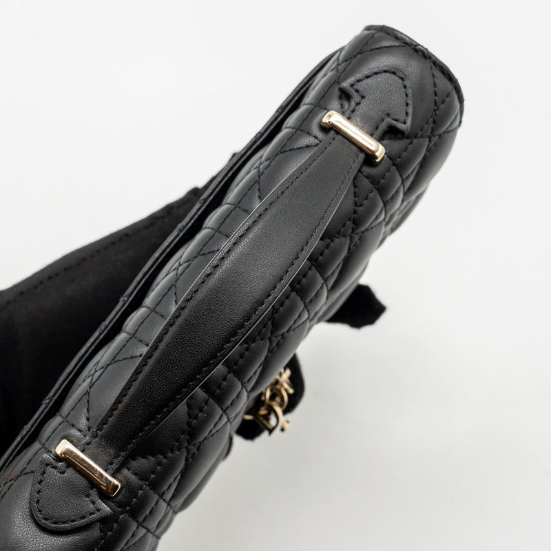 Dior My Dior Mini Bag Cannage Lambskin Black LGHW