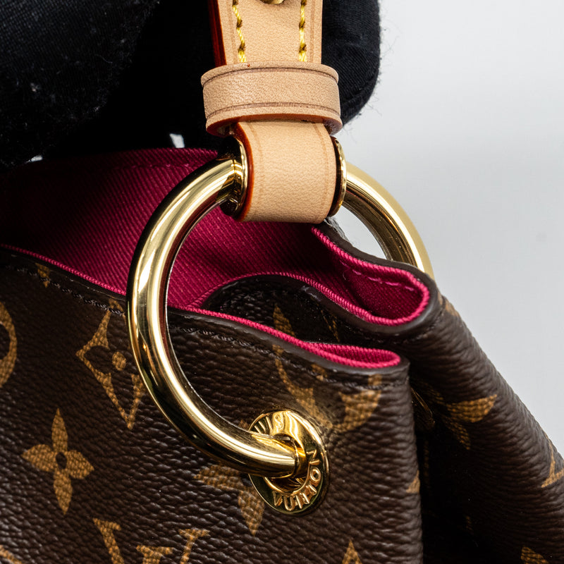 LOUIS VUITTON GRACEFUL MM MONOGRAM CANVAS GHW (NEW VERSION)