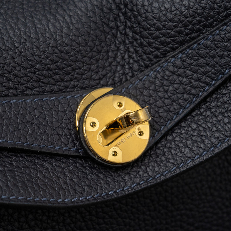 Hermes lindy 30 clemence caban GHW stamp B