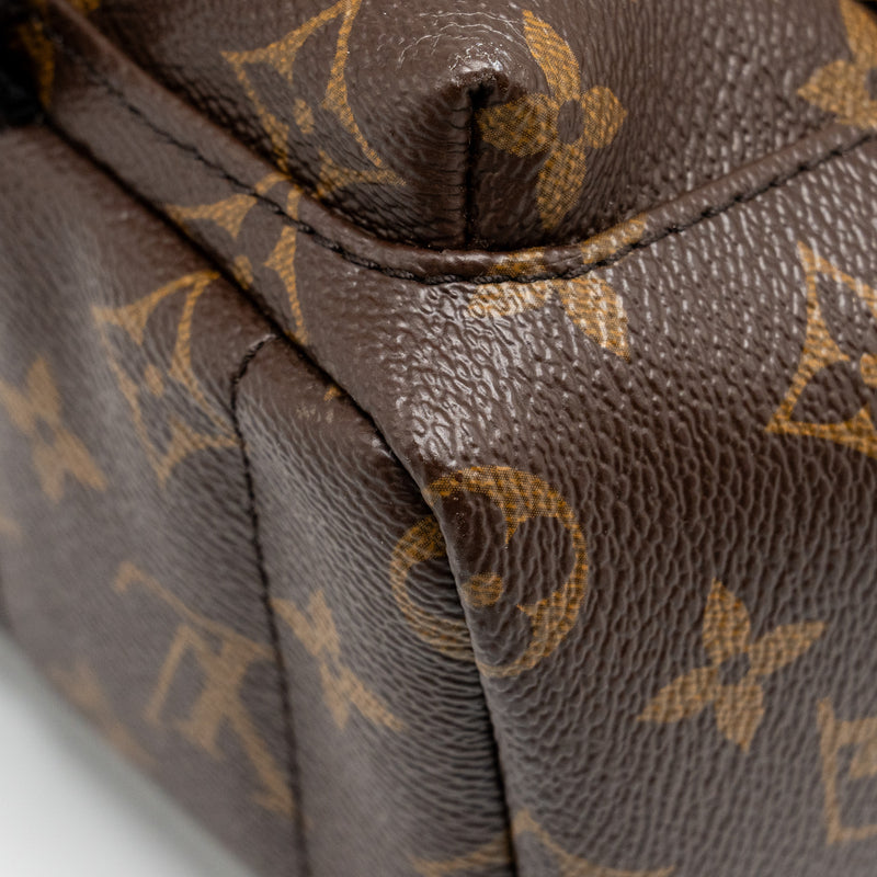 Louis Vuitton Mini Palm Spring Backpack Monogram Canvas GHW