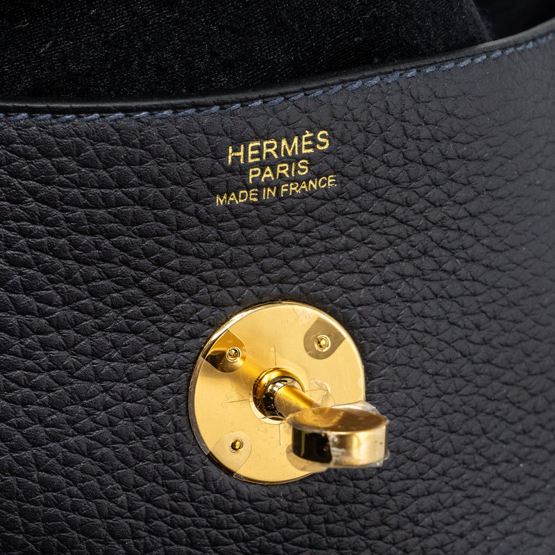Hermes lindy 30 clemence caban GHW stamp B