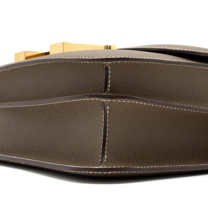 Hermes Constance 24 Epsom Etoupe GHW Stamp Y