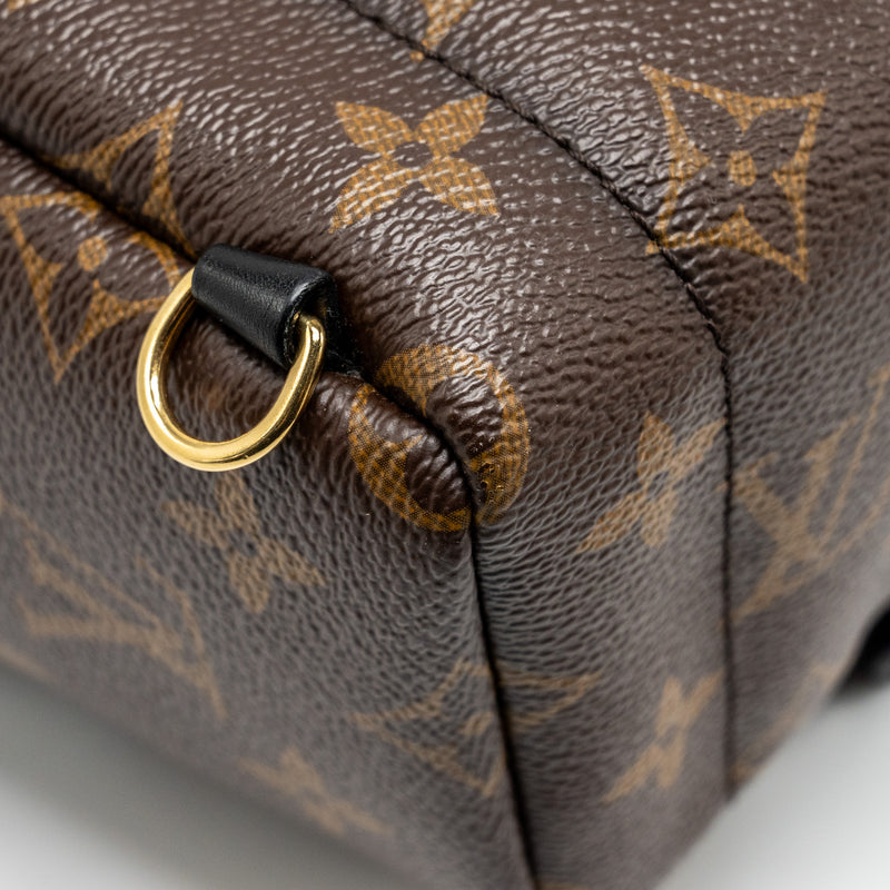 Louis Vuitton Mini Palm Spring Backpack Monogram Canvas GHW