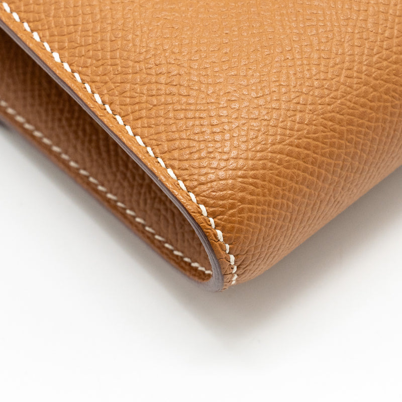 Hermes Constance To Go Epsom Gold GHW Stamp Z