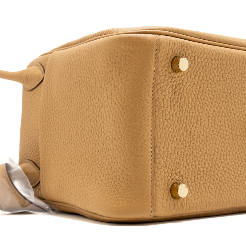 Hermes Lindy 26 Clemence Biscuit GHW Stamp B