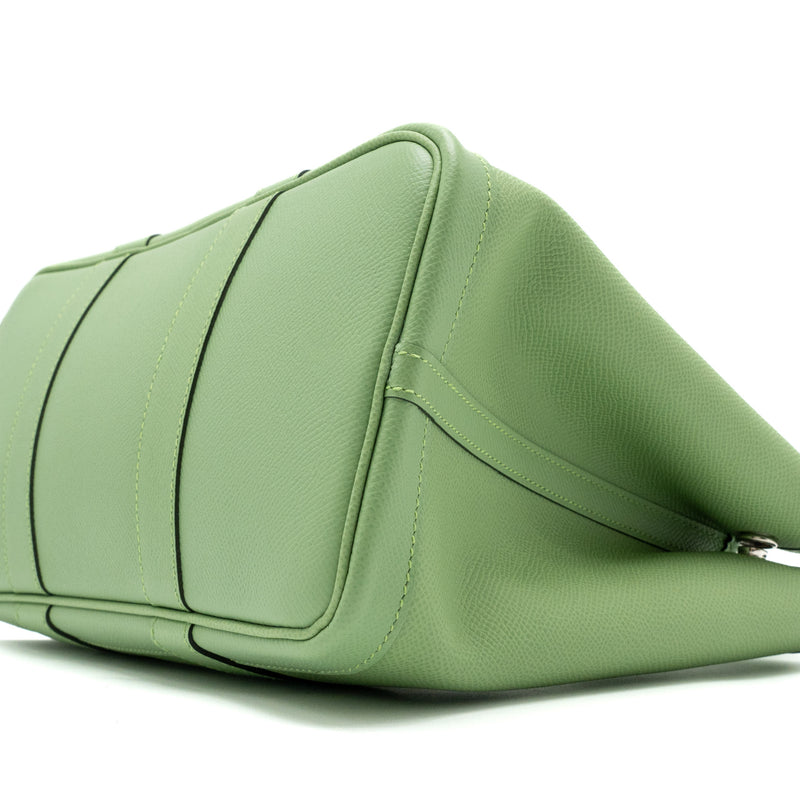 Hermes Garden Party 30 Epsom Vert Criquet SHW Stamp U