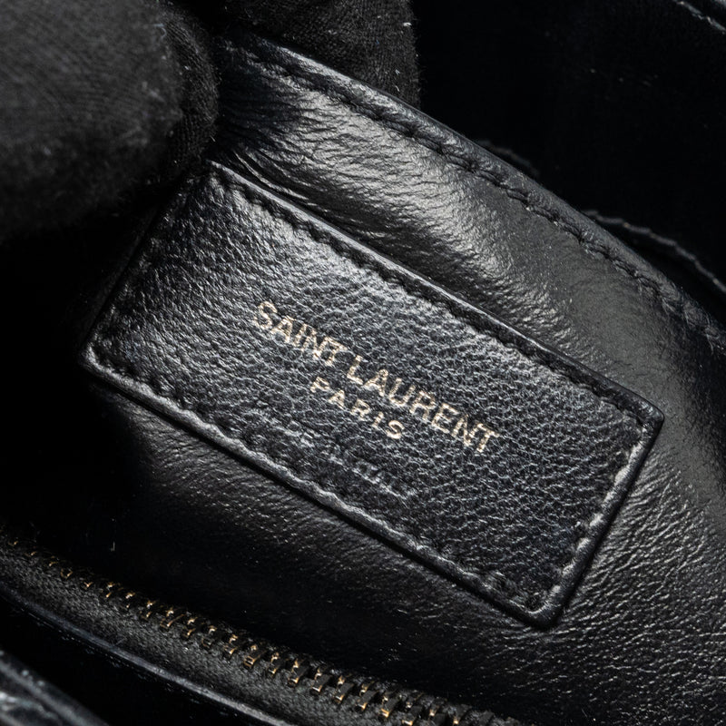 Saint Laurent/YSL Small Loulou Bag Calfskin So Black