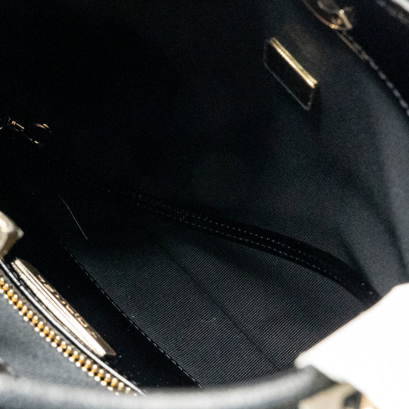 Chanel Mini 31 Bag Shiny Lambskin Black LGHW (Microchip)