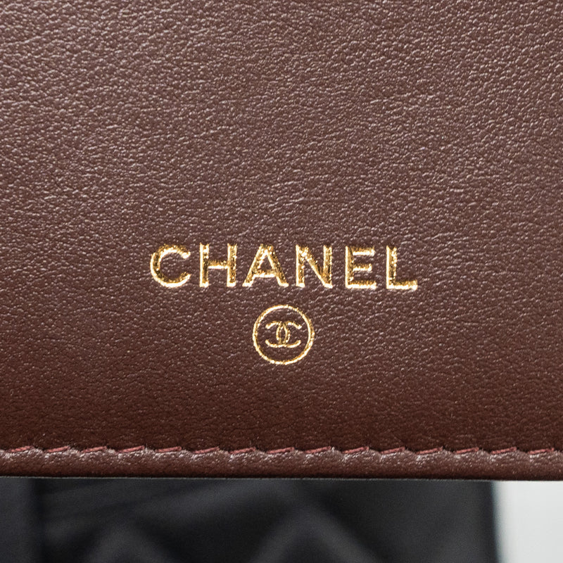 Chanel Clutch Wallet Caviar Black LGHW