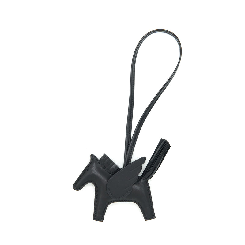 Hermes Rodeo Pegase PM Bag Charm So Black Stamp B