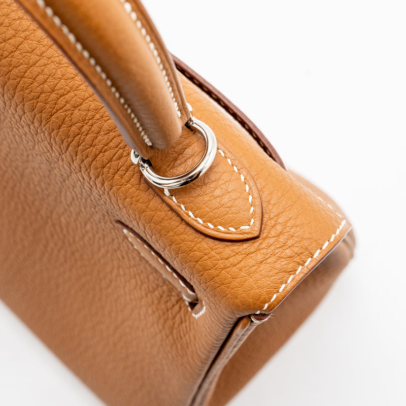Hermes Kelly 25 Togo Gold SHW Stamp B