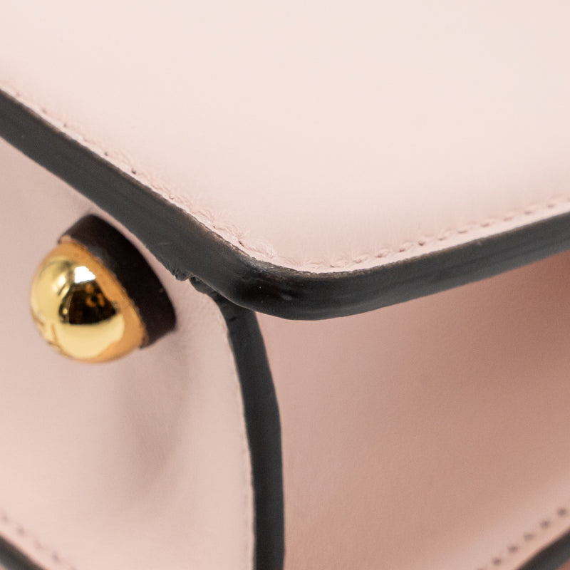 Fendi Mini Peekaboo ISEEU Petite Bag Calfskin Pale Pink GHW