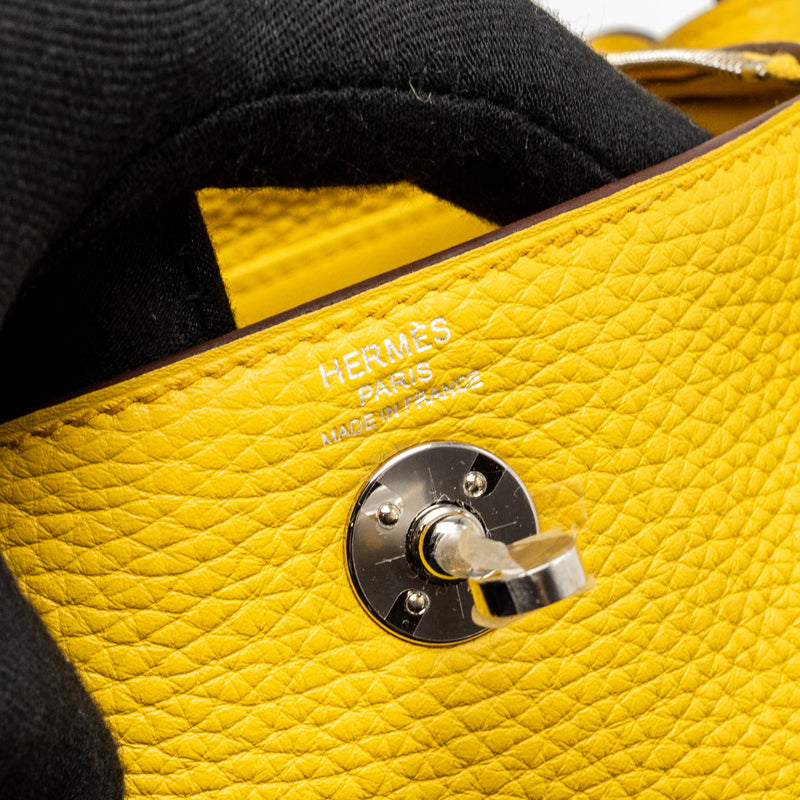 Hermes Mini Lindy Clemence B4 Sun SHW Stamp B