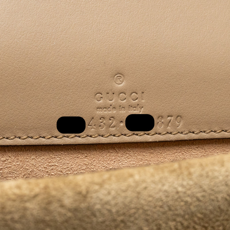 Gucci Super Mini Dionysus Bag GG Supreme Beige SHW