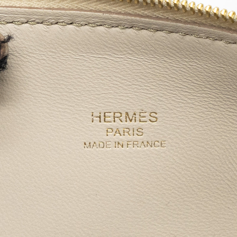 Hermes mini bolide evercolor beton GHW stamp B