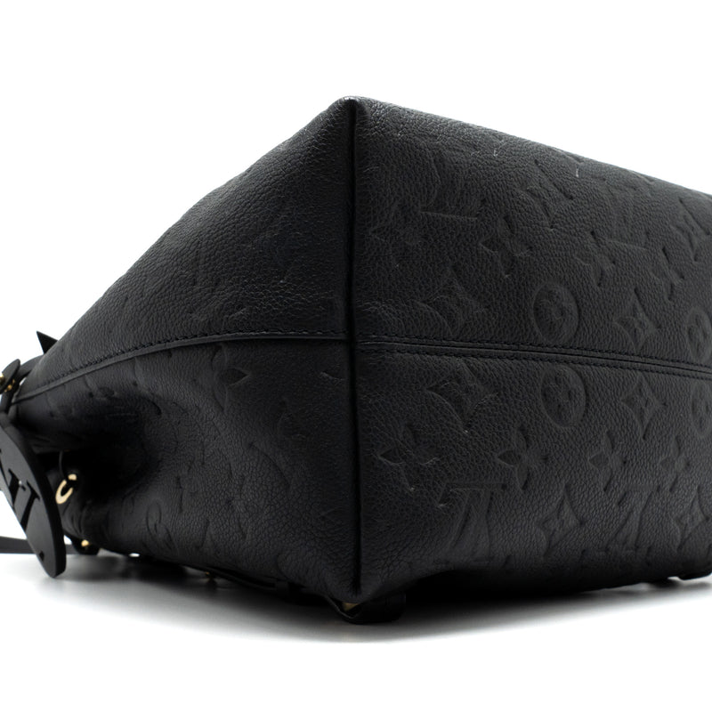 Louis Vuitton Montsouris Backpack Monogram Empreinte Black GHW (New Version)