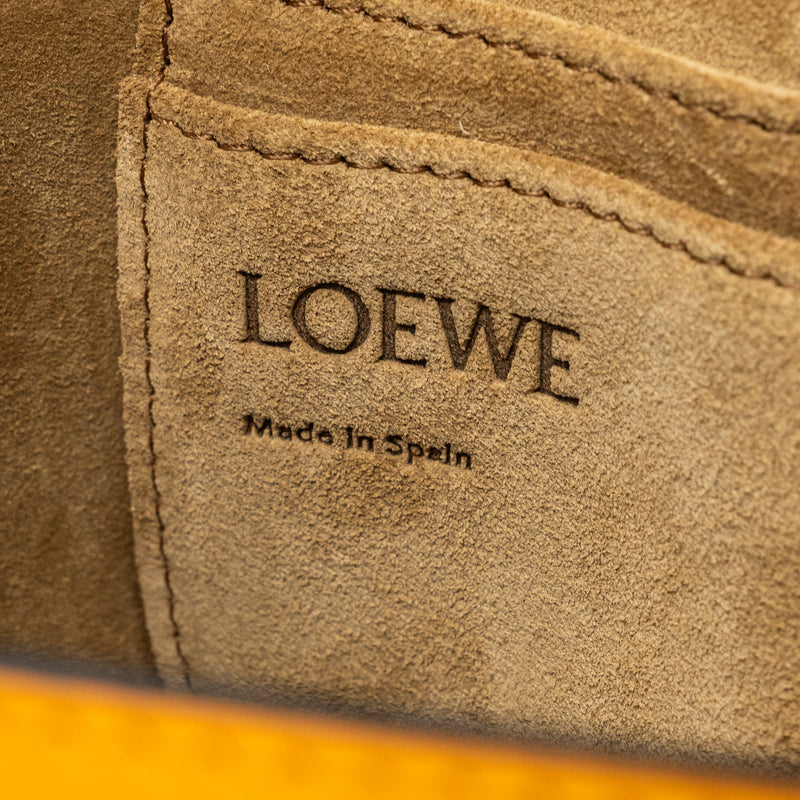 Loewe mini gate dual bag calfskin mandarin LGHW