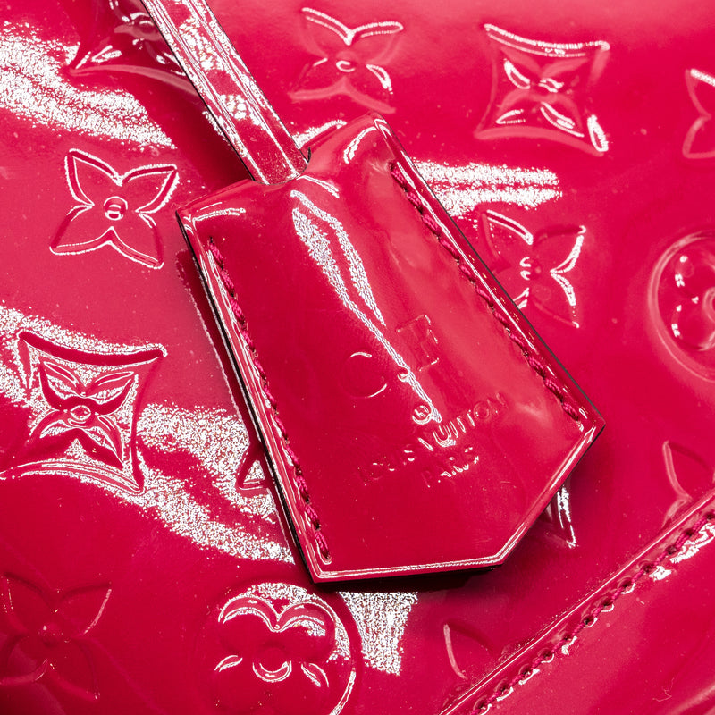 Louis Vuitton alma pm patent leather Indian rose GHW