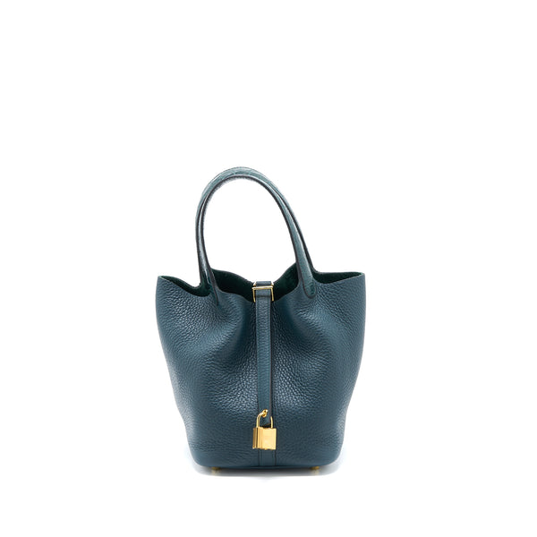 Sold at Auction: Hermes, Birkin Bag 40 Vert Bosphore
