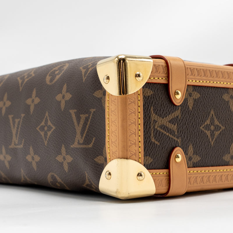 Louis Vuitton Side Trunk MM Monogram Canvas GHW